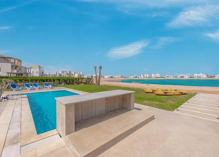 Ancient Sands Gouna 4br Heated Pool & Lagoon Villa
