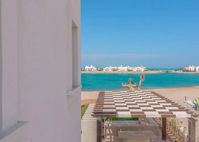 Ancient Sands Gouna 4br Heated Pool & Lagoon Villa