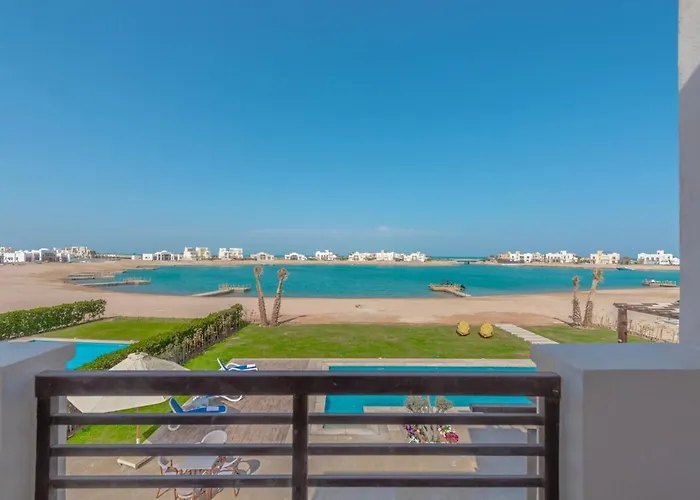 Villa Ancient Sands Gouna 4br Heated Pool & Lagoon